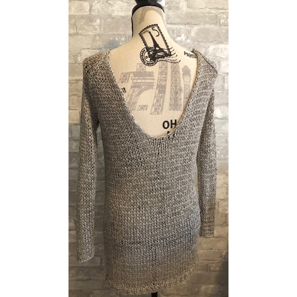 Theory Nimue Space knit tunic sweater - Picture 2 of 6